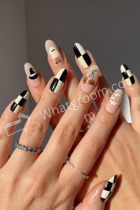 Get into the Halloween spirit with these spook-tacular nail designs! From eerie ghostly patterns to intricate spiderwebs, these nail art ideas will take your costume to the next level. Whether you prefer ghoulish glam or cute and creepy, these Halloween nail inspirations will ensure your fingertips are ready for the haunted festivities. #HalloweenNails #SpookyNailArt #CostumeManicure #CreepyChicDigits