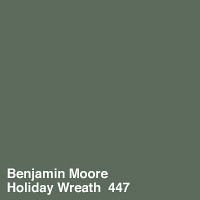 Holiday Wreath-447 | Benjamin Moore Colors | Flickr