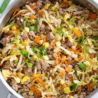 Healthy Egg Roll in a Bowl Recipe - Quick 