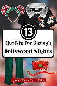 Planning for Disney's Jollywood Nights at Hollywood Studios? Check out our YouTube channel for 13 fabulous outfit ideas for men, women, couples, and besties! 🎄👗 From vintage holiday glam to playful and festive looks, we've got something for everyone. Plus, we share all the important details and tips you need to know about Disney’s newest holiday celebration. Watch now to get inspired and make your night truly magical! #JollywoodNights #DisneyOutfits #HolidayStyle #CouplesOutfits #DisneyTips