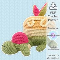 Unleash your creativity with the Tuktuk Amigurumi toy pattern from Raya and the Last Dragon! This fun transformer doll pattern is available for PDF download. Browse our collection of free and paid crochet patterns for more imaginative crafting ideas. #Couture #Amigurumi_Patterns #Geeky_Crochet_Patterns #Palm_Pals