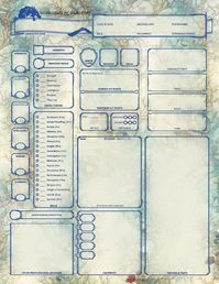 Elevate your game night experience with this exquisite Woodland Themed DND Character Sheet! Designed with meticulous attention to detail, this unique fillable PDF download brings the enchanting beauty of the woods to your tabletop adventures. Embrace the spirit of nature as you create and track your character's progress in this immersive and customizable character sheet. This sheet prints on regular 8.5 x 11 inch paper. You print it out and hand write your sheet or you can open it in your favori