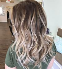 Platinum Blonde Balayage For Brown Hair