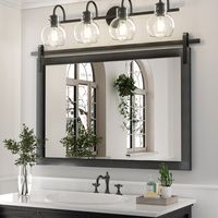 This is a wall mirror. You can use it with the sink as a bathroom mirror or as a vanity mirror with a vanity. It can also be placed on the table at home as a decorative mirror for an artistic look.