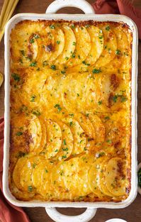 Smoked Gouda Au Gratin Potatoes - Essence Eats