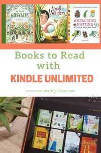 Books to Read on Kindle Unlimited - Wonder-Filled Days