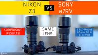 Big Surprise | Nikon Z8 vs Sony a7RV | Same Tamron 90mm f/2.8 - Not What...