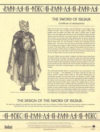 The Sword of Isildur