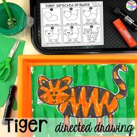 Animal Directed Drawings for Preschool, Pre-K, & Kindergarten 3