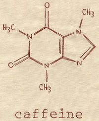 This would be great to stitch on a gift for a Starbucks-addicted math or science teacher.  Caffeine Molecule design (UT3492) from UrbanThreads.com