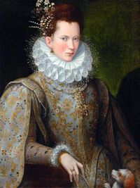 Portrait of a lady of the court, 1590