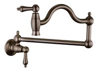 Belle Foret-N180 01 ORB Pot Filler Kitchen Faucet in Oil Rubbed Bronze $330.48 | OverstockDeals.com