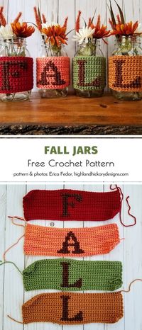 Seasonal Autumn Decor Ideas and Free Crochet Patterns