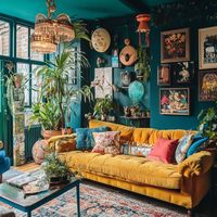 10 Maximalist Living Room Ideas: Transform Your Space with Bold Colors and Unique Decor | Florgeous