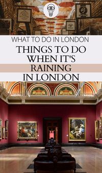 Discover the best things to do in London when it rains and you're here for the first time, the second or living in London - there are still plenty of cool places to visit in London when it's raining to really have fun, from free museums to afternoon tea and some of the most unique shops in London! best free things to do in london for couples | secret places in london | best hidden gems in london | most famous landmarks in london | cheap things to do in london when it's raining | london travel