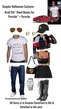 Items linked to this post / in amazon storefront in bio!  Halloween | Costume | Costume idea  | Couples Costume | Popculture Costume