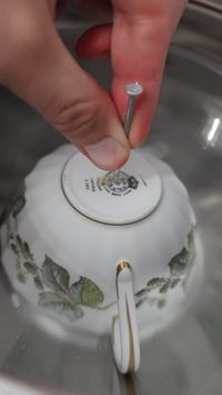 GENIUS teacup trick (you just need nails!)