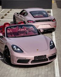 pink Porsche