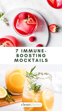 7 Immune-Boosting Mocktails to Make This Summer