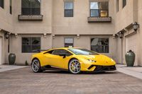 Vorsteiner Rims Adorning Yellow Lamborghini Huracan