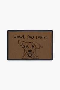 Howl You Doin' Doormat | Ruggable