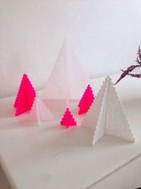 Coolest and cutest christmas trees made of HAMA pearls