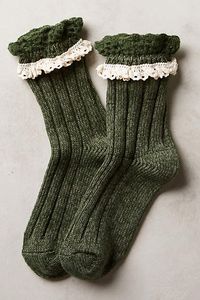 Marble & Lace Crew Socks - anthropologie.com Forever 21 also has socks like this!