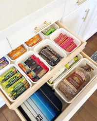 Snack/lunch drawer