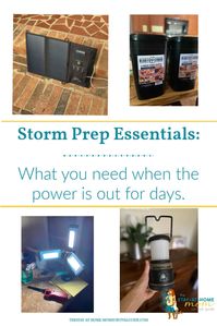 Storm Prep Essentials: Items You Need When Your Power is Out for DAYS » The Stay-at-Home-Mom Survival Guide