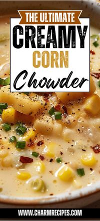 How to Make Creamy Corn Chowder