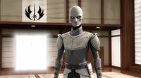 The Grand Inquisitor as a Jedi Temple Guard