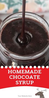 This easy Homemade Chocolate Syrup Recipe is super smooth, perfectly sweet, and tastes so much better than the store-bought version. Use this chocolate sauce to make chocolate milk and hot chocolate, or drizzle over ice cream, brownies, and so much more.