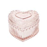 PRICES MAY VARY. 【Unique Design】 This classic Glass Heart Shape Jewelry box with exquisite lovely beautiful relief pattern, which can perfectly display precious jewelry or accessories. 【Multi-purpose Glass Heart Shape Box】This glass box is used to store earrings, rings, bracelets, hair accessories, trinkets, flowers and other things on the dresser, bathroom and bedroom. It keeps your jewelry away from dust and water and plays a role of protection and decoration. 【Best Gift】Bring this cute Jewelr