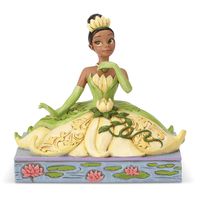 PRICES MAY VARY. "Be Independent" Figurine from the Disney Traditions by Jim Shore collection Stone resin figurine combines classic Disney characters with folk art designs Captures Tiana from Disney's "Princess and the Frog" in beautiful hand-painted detail Jim Shore’s unmistakable style combines a diverse color palette with designs inspired by folk art forms of quilting, rosemaling and tole painting 4" H (10. 16 cm) x 4" L (10. 16 cm) x 3. 2" W (8. 13 cm)