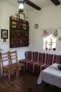 Slavic ethnic dwelling (interior)