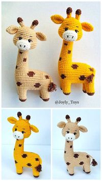 Amigurumi Cute Giraffe Free Pattern