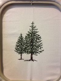 Snow on fir tree methods