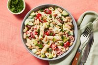 Vegan Greek-Style Pasta & Bean Salad Recipe | HelloFresh