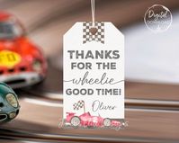 Race Car Party Favor Tags Party Favors for Kids Two Fast - Etsy