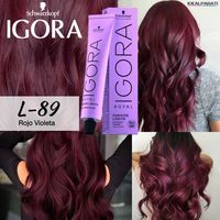 IDEALPARATI- Olaplex•Kerastase•Igora•Revlon•Babyliss en Instagram: “TINTE IGORA L-89 😍 Precio: $14.99 Pedidos y consultas vía WhatsApp 0412-6102258 🛍 #igora #igoraroyal #igoraL-89 #schwarzkopf #idealparati”