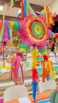 Throw an authentic fiesta for hundreds of people? No problem! Our church fiesta was a total hit! 

From the colorful hanging fiesta banners to the tall pinatas on sticks and Mexican cowboy stage scenery, everything was just perfect thanks to Oriental Trading. Did you see the cactus made from pool noodles + toothpicks and the taller ones made from paper plates + paint?🌵

🎥: Laura Russell / @MakeLifeLovely

#ChurchEvent
#PartyTheme
#Fiesta
#FiestaTheme
#OrientalTrading