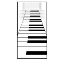 Piano Keyboard Runner (6ct)