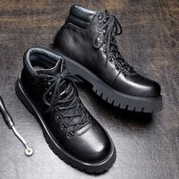 $130.23 + Free Shipping Men's Casual Shoes QS356 - Leather Short Work Boots with Thick Sole. #forsale #menwithstyle #style #gentleman #lifestyle #mensfashion #fashionblogger #toronto #mensstyle #menwithstreetstyle #fashion #business #trending #streetwear #casualstyle #streetsoftoronto #streetstyle #touchystyle #menswear #Business #ForMens #AnkleBoots #CasualShoes #2023 #Boot #Leather #ForParty #Brown #Black