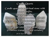 Candle Quartz (Atlantean love star)