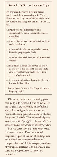 Hostess Tips for hosting a great get together