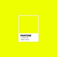 #SafetyYellow #pantone #luxurydotcom