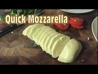 (69) Making Quick Mozzarella at home - YouTube