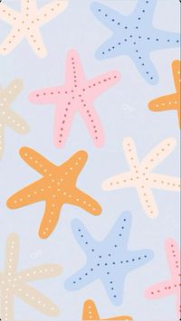 #preppy #aesthetic #wallpaper #beach #beachy #starfish