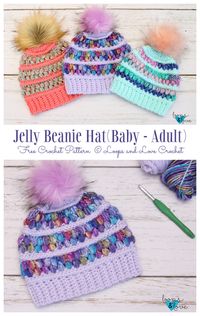 Fabulous Puff Stitch Hat Free Crochet Patterns - DIY Magazine