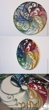 Cool quilling design